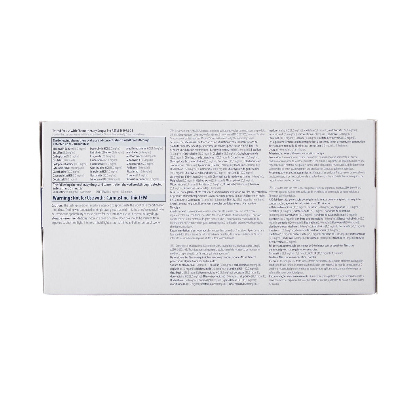 GLOVE, EXAM NTRL LG N/S CHEMO (100/BX 10BX/CS)