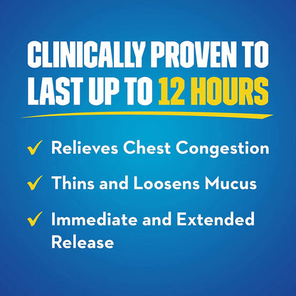 MUCINEX, TAB ER 600MG (40/BX)