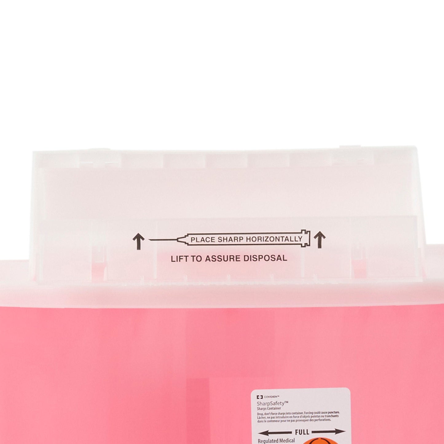 CONTAINER, SHARPS TRANS RED 3GL (10/CS)