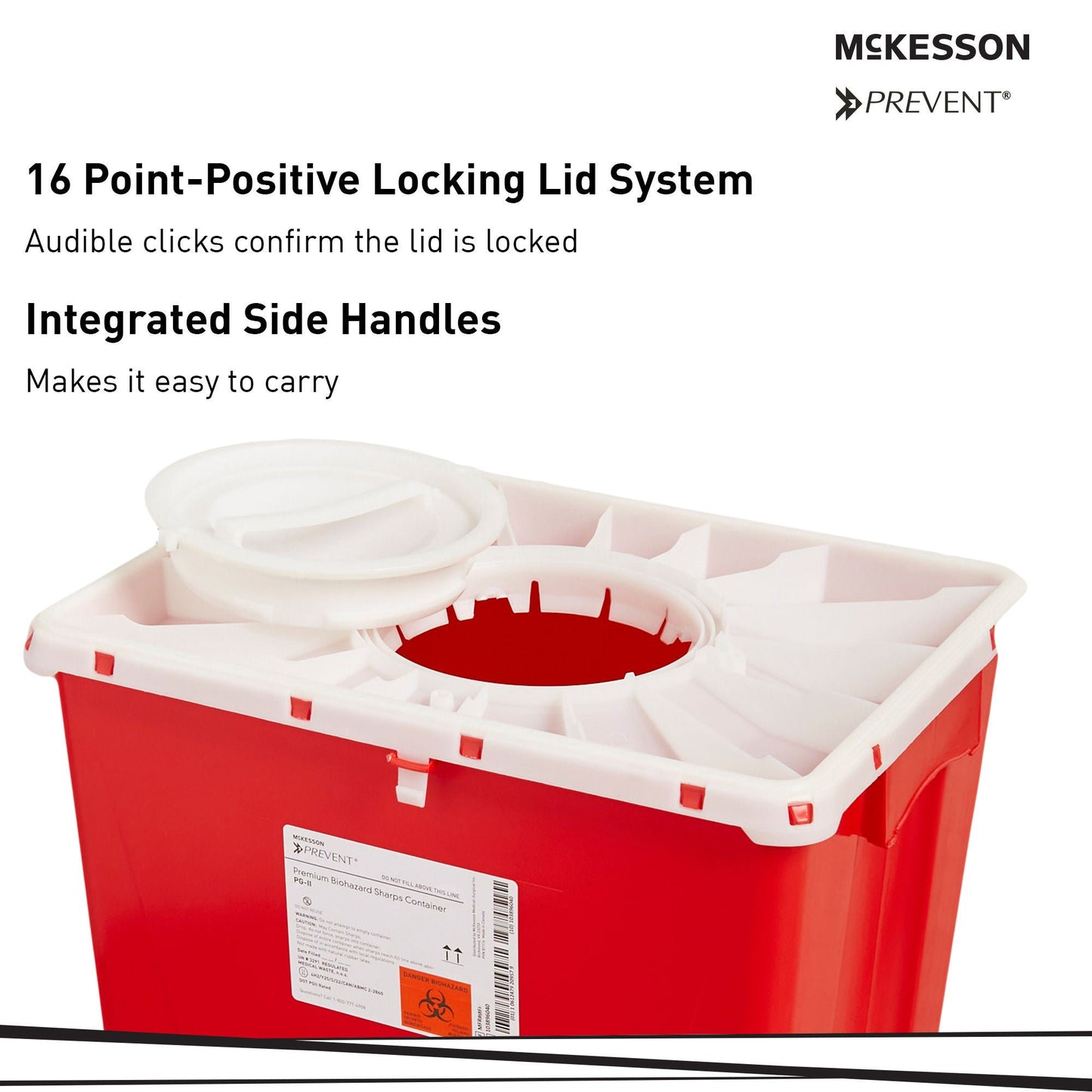 CONTAINER, SHARPS RED 18GL (7/CS)