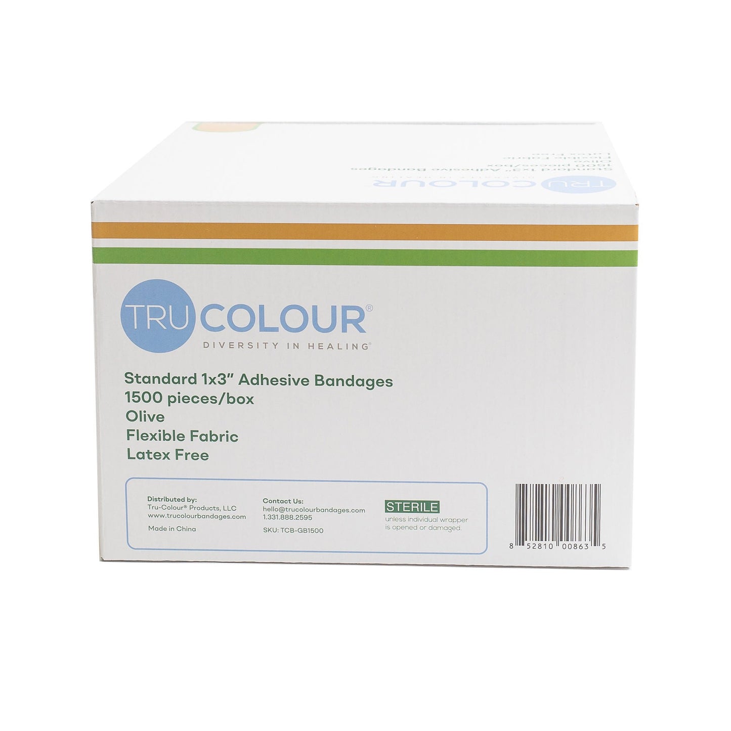 BANDAGE, ADH REFILL SKIN TONE OLIVE (1500/BX 4BX/CS)