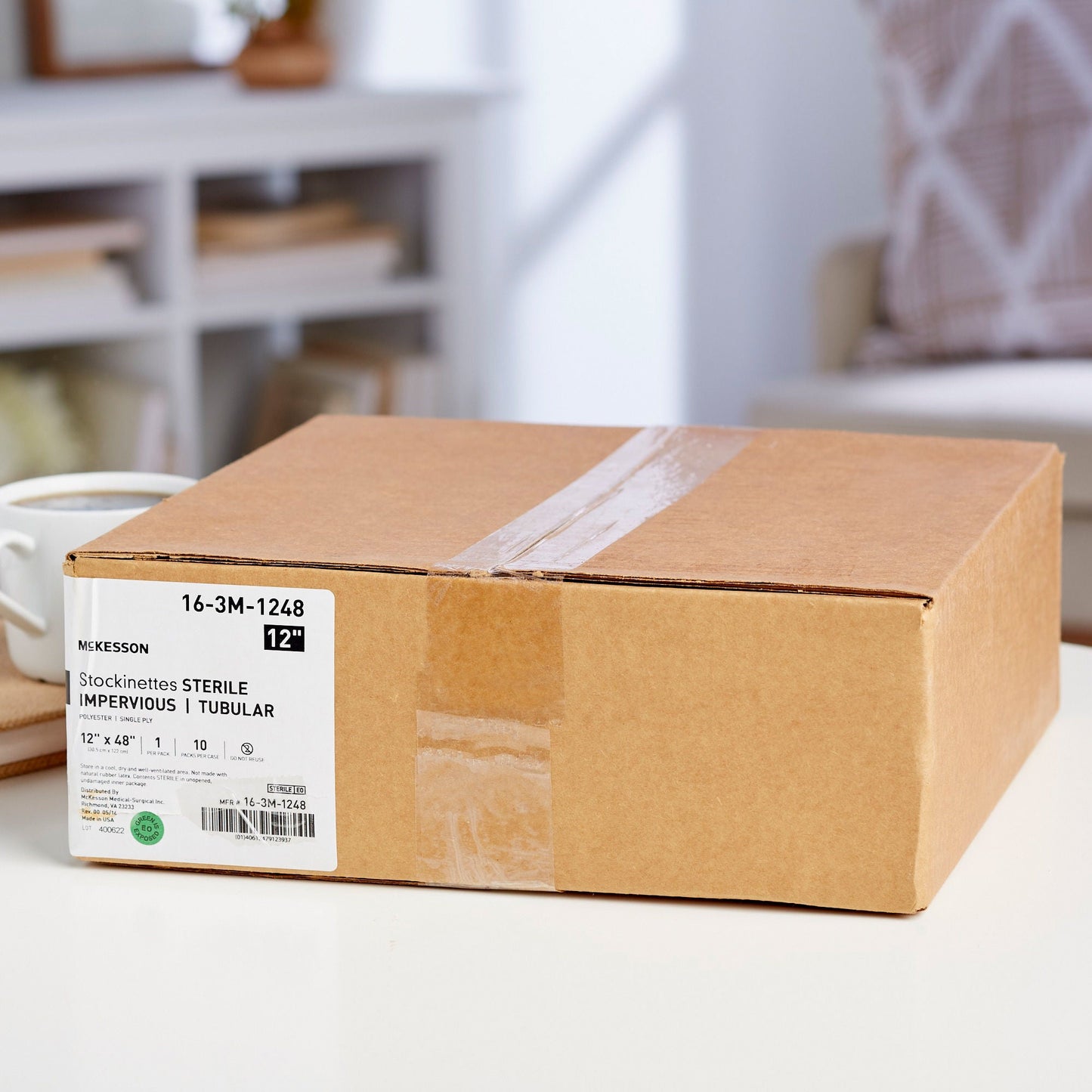STOCKINETTE, IMPERV STR 12"X48" (10/CS)