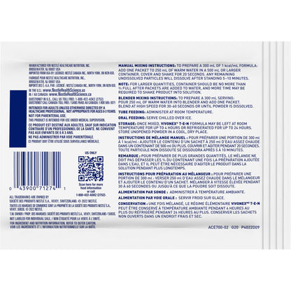 VIVONEX TEN, UNFLAV 2.84OZ (10/BX 6BX/CS)