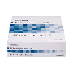 ENVELOPE, PILL PRINTED (100/PK10PK/BX)