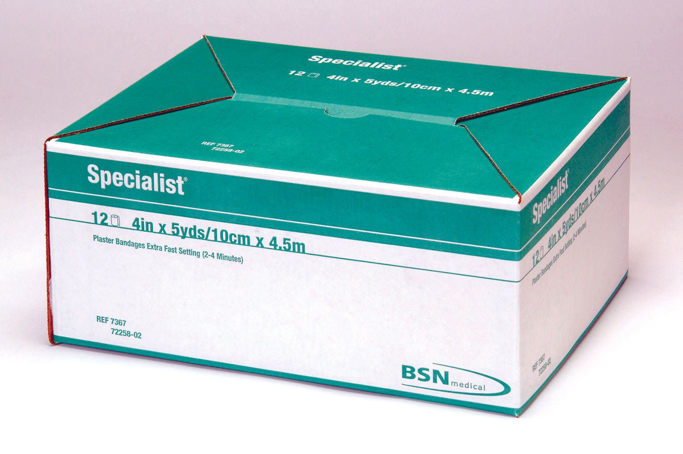 SPLINT, PLASTER CAST SPEC FASTSET WHT 5"X30" (50/BX)