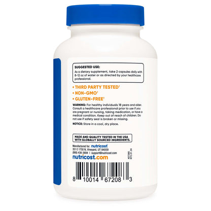 VITAMIN, CAP MAGNESIUM+ XS 420MG (240/BT 12BT/CS)