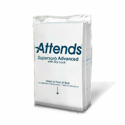 UNDERPAD, SUPERSORB ADV PREM DRY LOCK 30"X36" (5/BG 12BG/CS)