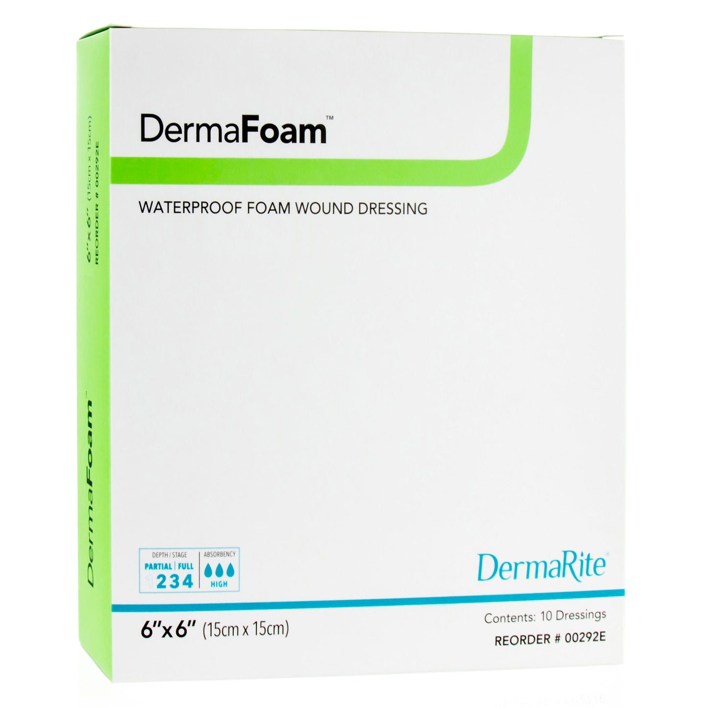 DRESSING, DERMAFORM 6"X6" (10/BX)