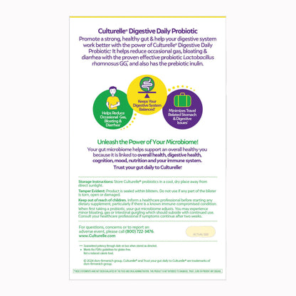 SUPPLEMENT, CAP CULTURELLE DIGESTIVE HEALTH (30/BX 24BX/CS)