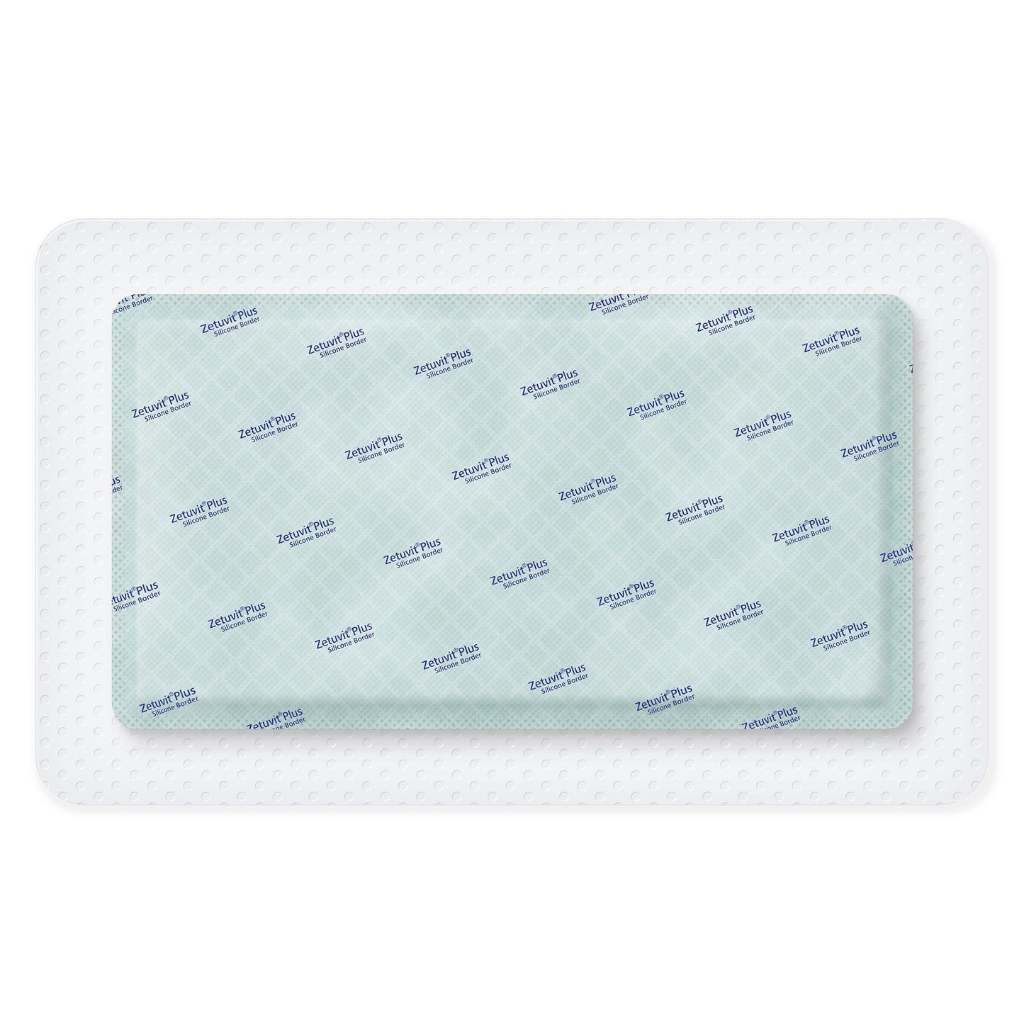 DRESSING, WND ZETUVIT + SAP BRDR SIL ADH 6"X10" (10/BX)