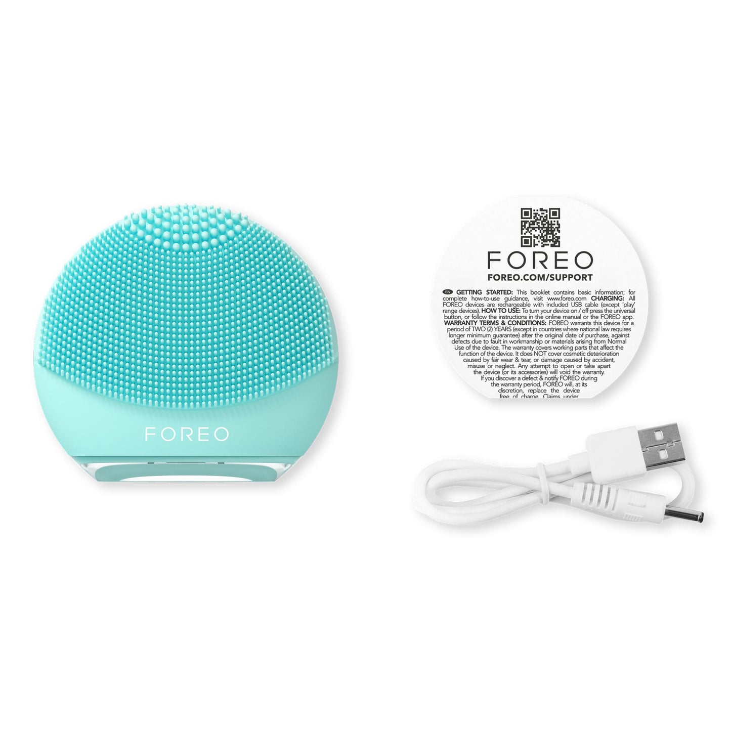 BRUSH, FACL CLNSR LUNA 4 PLAY TRAVEL MINT FOR YOU