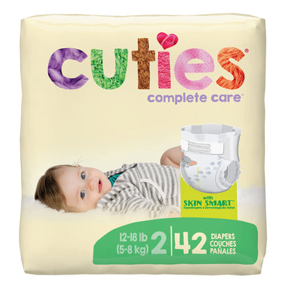 DIAPER, BABY CUTIES SIZE2 (42/PK 4PK/CS)