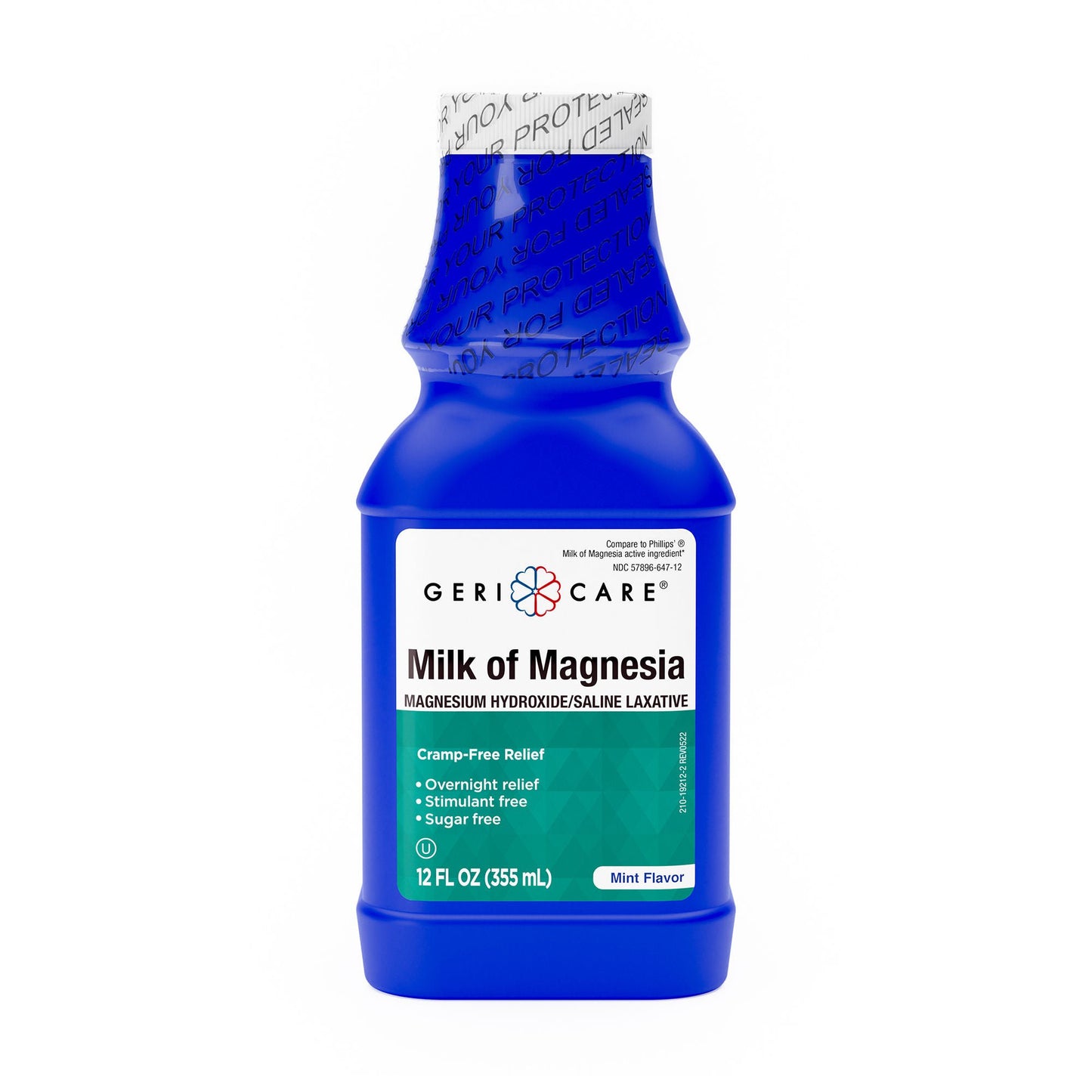 MILK OF MAGNESIA, LIQ MINT FLAVOR 12OZ (12/CS)