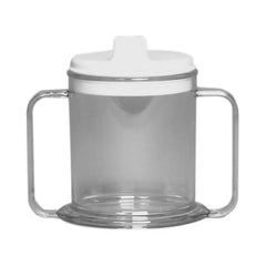 MUG, TRANSPARENT 8OZ W/2 HNDL