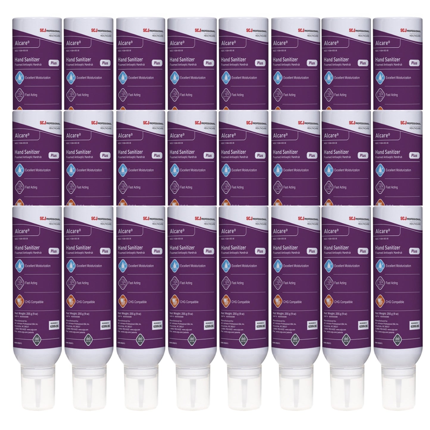 HANDWASH, ALCHL ALCARE PLUS 8 OZ (24/CS)
