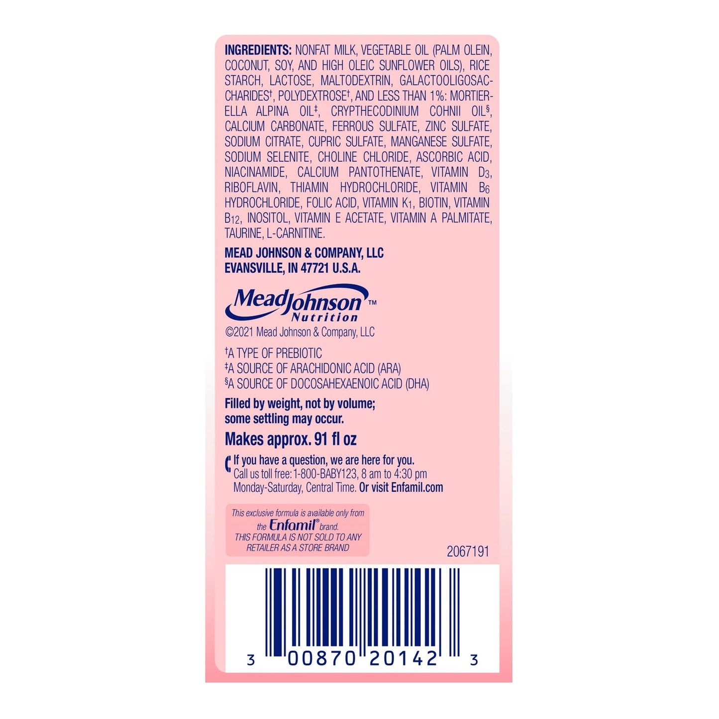 ENFAMIL AR, PDR W/LIPIL 12.9OZ