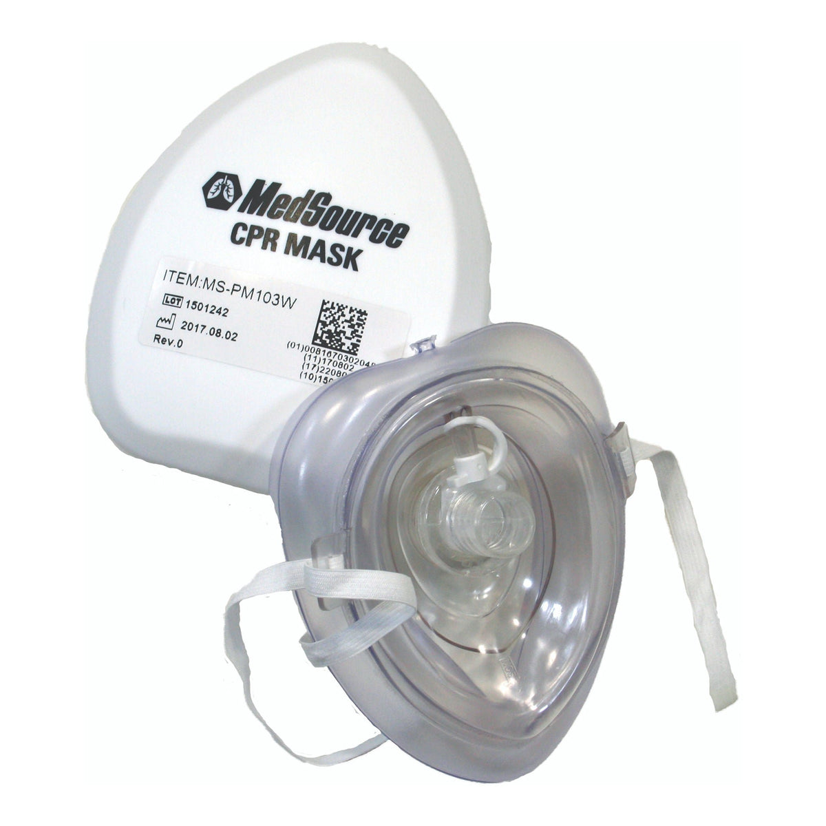 MASK, CPR PCKT W/O2 PORT
