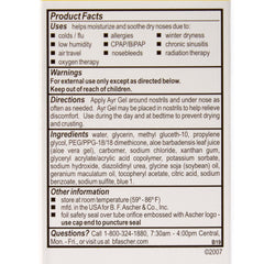 AYR SALINE NASAL GEL, TB .5OZ