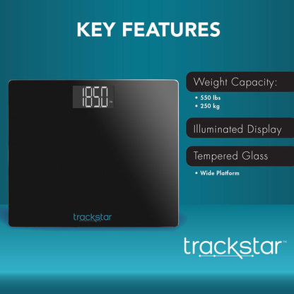 SCALE, DIGITAL WEIGHT SMART TRACKSTAR WIDE-PLATFORM (6/CS)