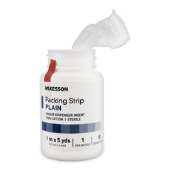 PACKING STRIP, NASAL PLAIN STRLF 1/2"X5YDS (12/CS)