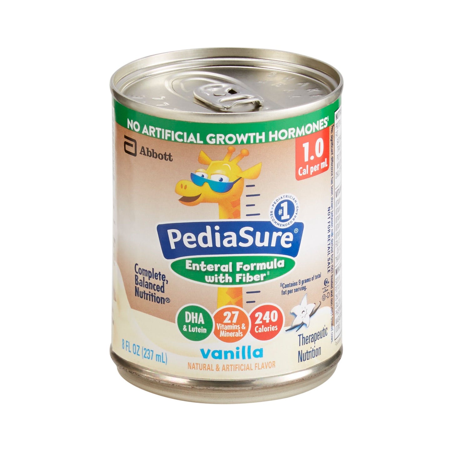 PEDIASURE, ENTERAL FORMULA W/FIBER 8OZ (24/CS)