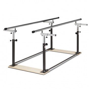 PARALLEL BARS, FOLDING S/STL ADJ HT 10'