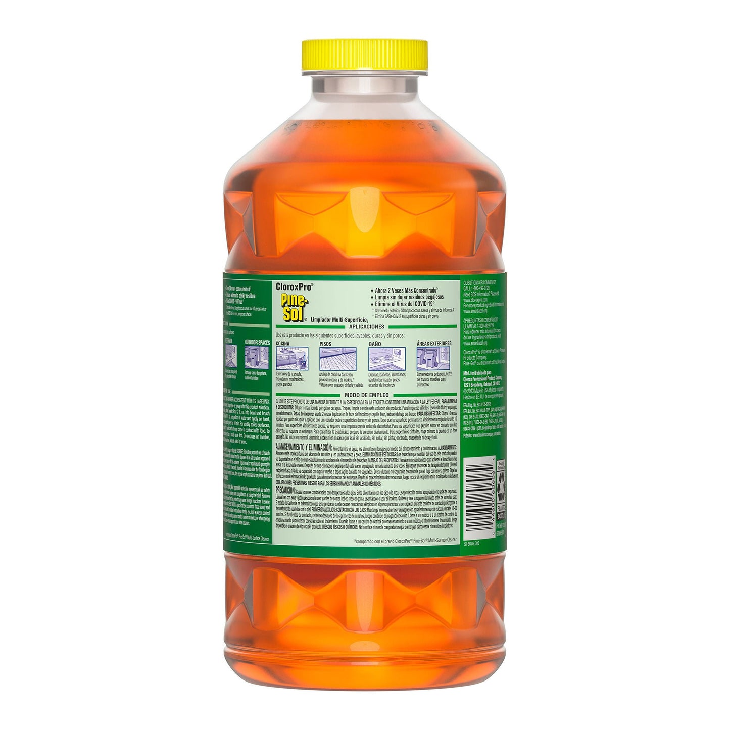 CLEANER, CONCENTRATED PINE-SOLPINE SCENT 80OZ (3/CS)