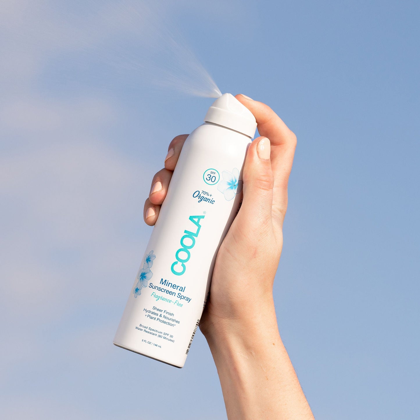 SPRAY, BODY MINERAL SPF30 FRAGRANCE FREE 5OZ (24/CS)