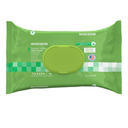 WIPE, WET FLUSHABLE SCENTED SFT PK W/LID (96/PK 6PK/CS)