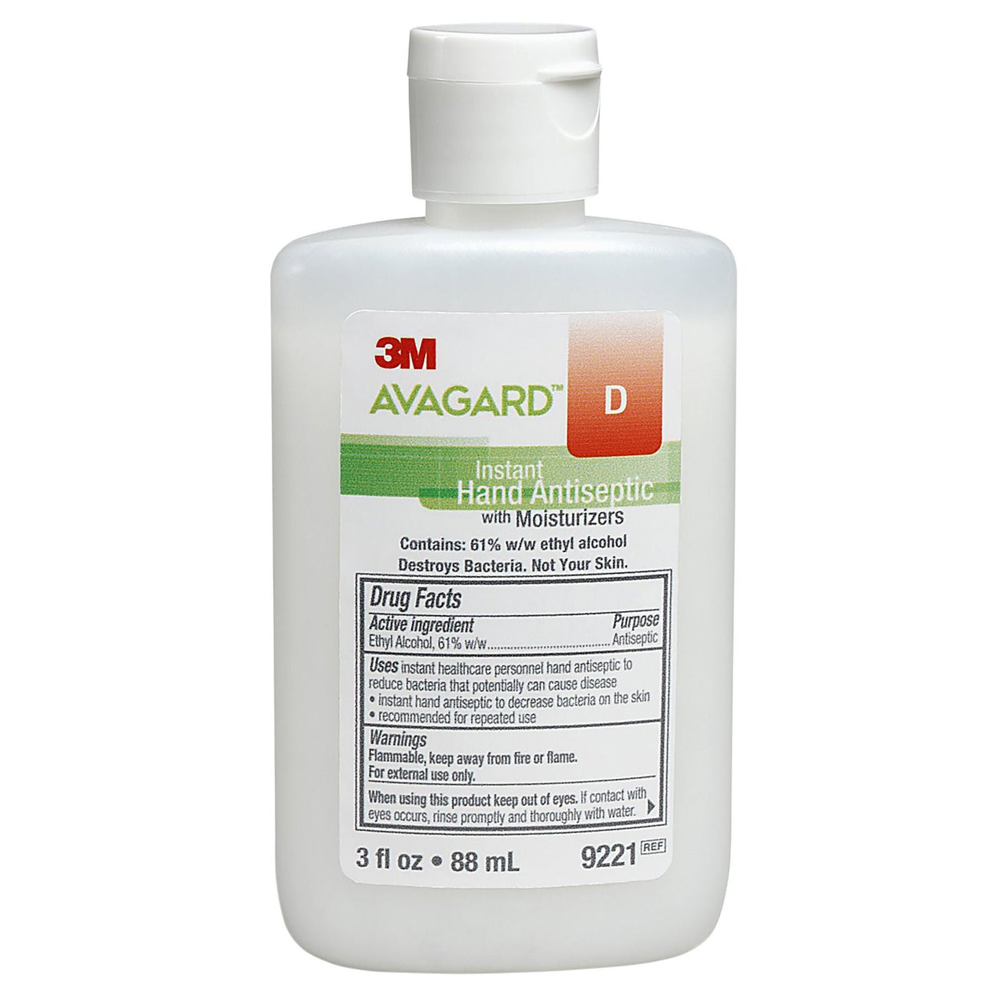 ANTISEPTIC, HAND W/MOISTURIZERS 3OZ (48/CS) 3M