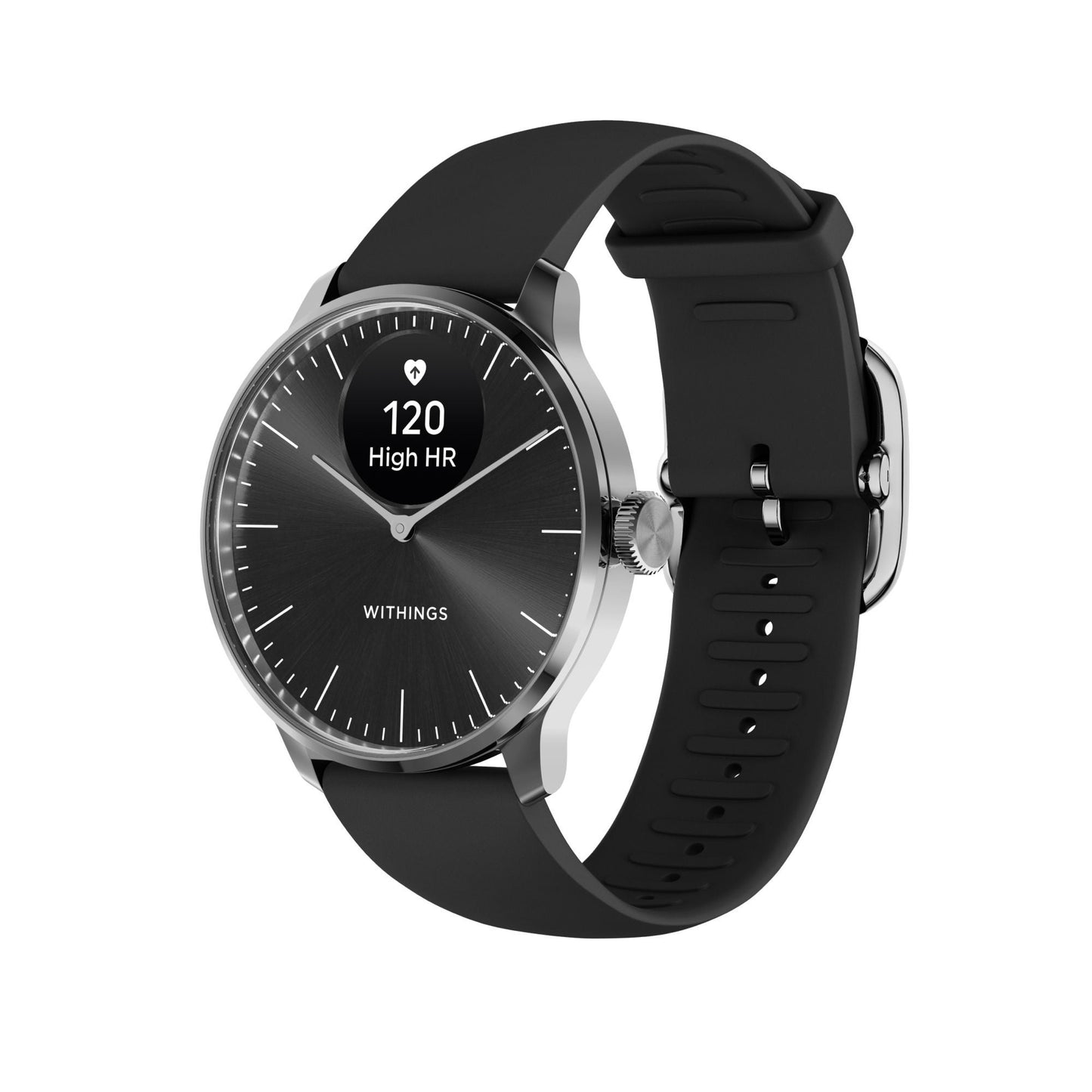 SMARTWATCH, HEALTH HYBRID DAILY SCANWATCH-LIGHT BLK 37MM