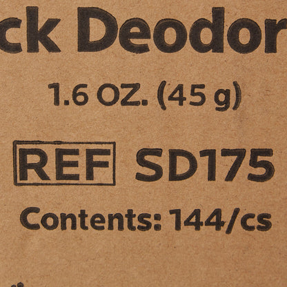 DEODORANT, STICK CLR 1.6OZ (144/CS)