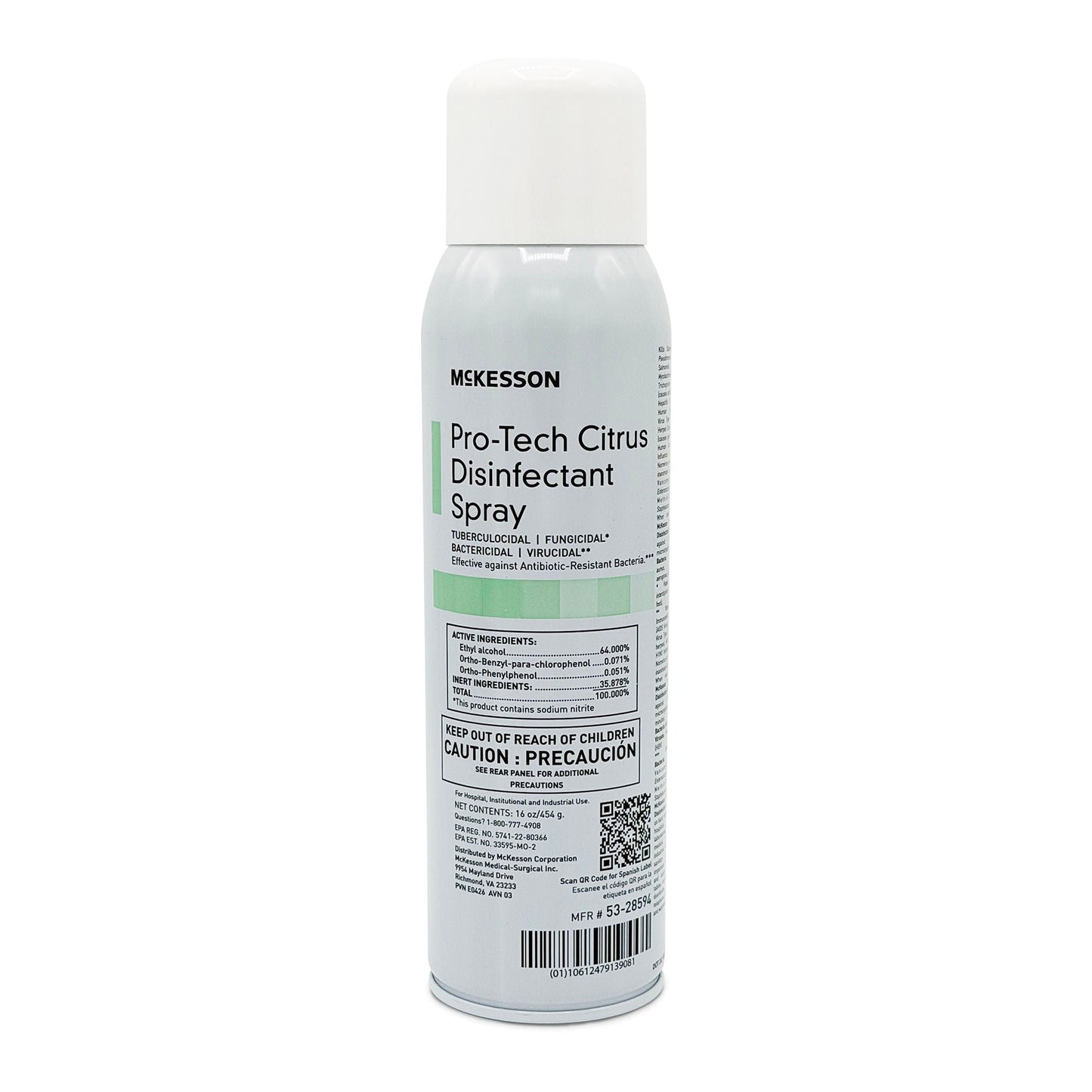 DISINFECTANT, SPRAY PRO-TECH CITRUS 16OZ (12/CS)