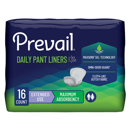 LINER, PANTY OVERNT LG (16/PK 6PK/CS)