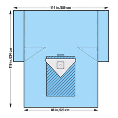 SHEET, ARTHROSCOPY (7/CS) KIMCLK