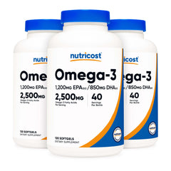 VITAMIN, SGEL OMEGA-3 2500MG (120/BT 12BT/CS)