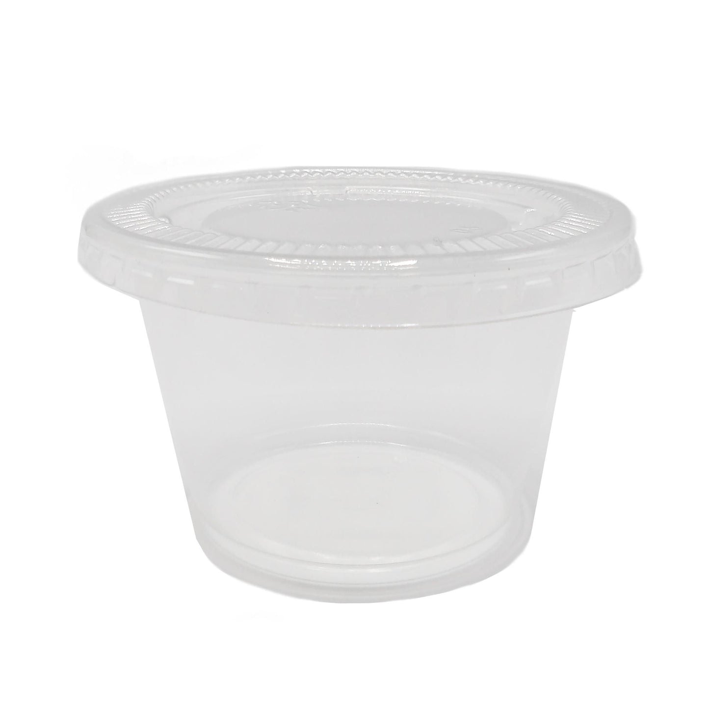 CUP, PORTION PLAS CLR 4OZ (100/PK 25PK/CS)