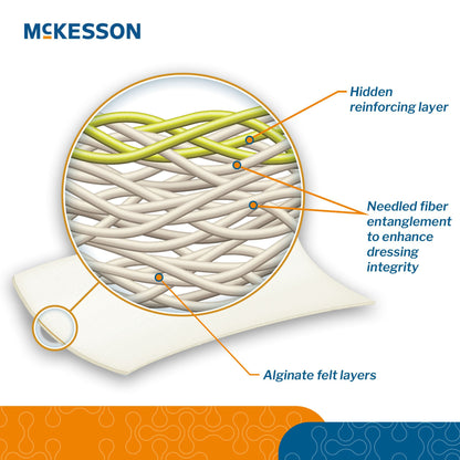 DRESSING, CALCIUM ALGINATE SHEET 2"X2" (10/BX 10BX/CS)