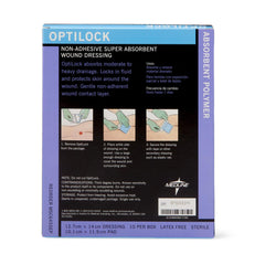 DRESSING, WND OPTILOCK N/ADH 5X5.5" (10/BX 10BX/CS)