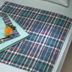 UNDERPAD, INCONT PLAIDTEX REUSE PLAID 18X24" (5DZ/