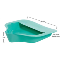 BEDPAN, BARIATRIC POLY 1200LB CAP