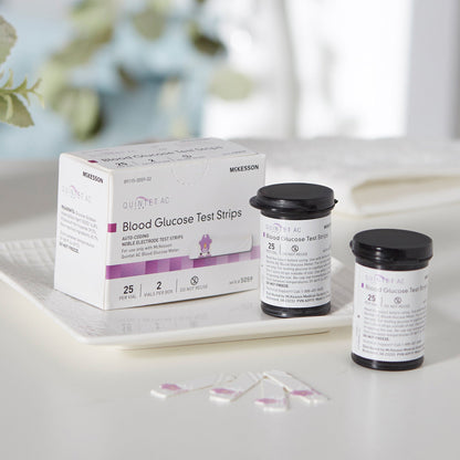 TEST STRIP, BLD GLUCOSE QUINTET AC (50/BX 20BX/CS)