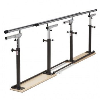PARALLEL BARS, FOLDING S/STL ADJ HT 10'