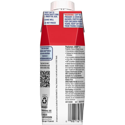 PEPTAMEN JUNIOR, TETRA PRISMA 1.5 VAN 250ML (24/CS)