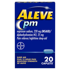 ALEVE PM, CAP 220MG (20/BT)