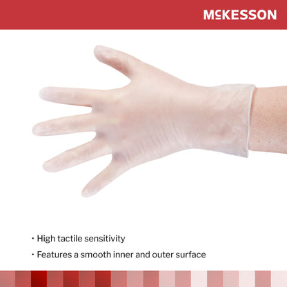 GLOVE, EXAM VNYL SM N/S (50/BX20BX/CS)