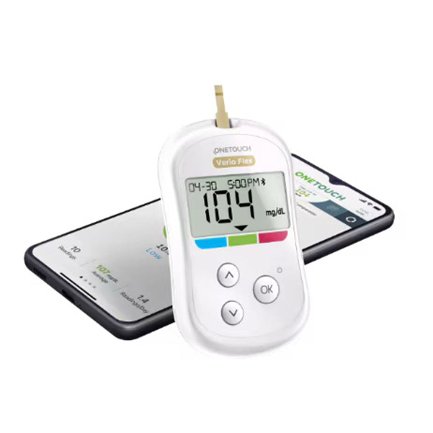 METER, BLOOD GLUCOSE ONETOUCH VERIO FLEX (4/CS)