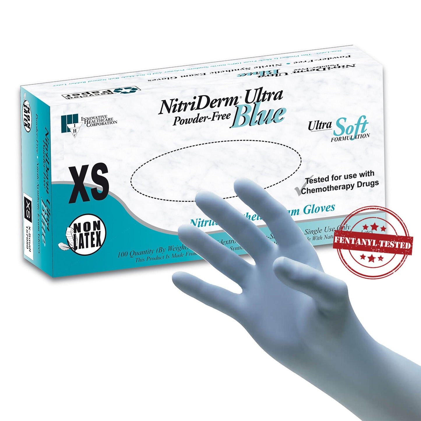 GLOVE, EXAM NTRL XS N/S CHEMO (100/BX 10BX/CS)
