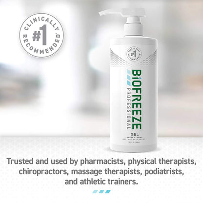 BIOFREEZE PRO, GEL PUMP 32OZ (16/CS)