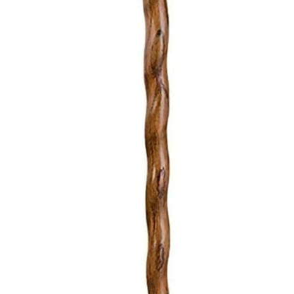 STICK, WALKING WOOD BRAZOS 58 TWISTED FITNESS WALKER BRN 58"